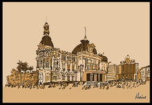 Cargar imagen en el visor de la galería, ILUSTRACIONES SOBRE TABLERO DM: Lienzo en poliester en acabado mate, con gramaje de 300g/m². Impresión digital con tintas ecosolventes y protección de barniz mate, entregadas sobre tablero DM con grosor de 5mm.
